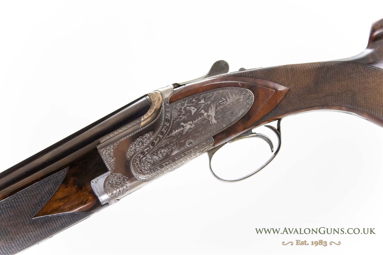 BROWNING 12 Gauge B25 CUSTOM SIDEPLATE