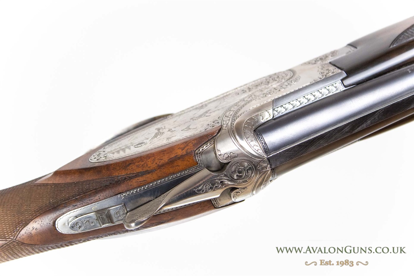 BROWNING 12 Gauge B25 CUSTOM SIDEPLATE