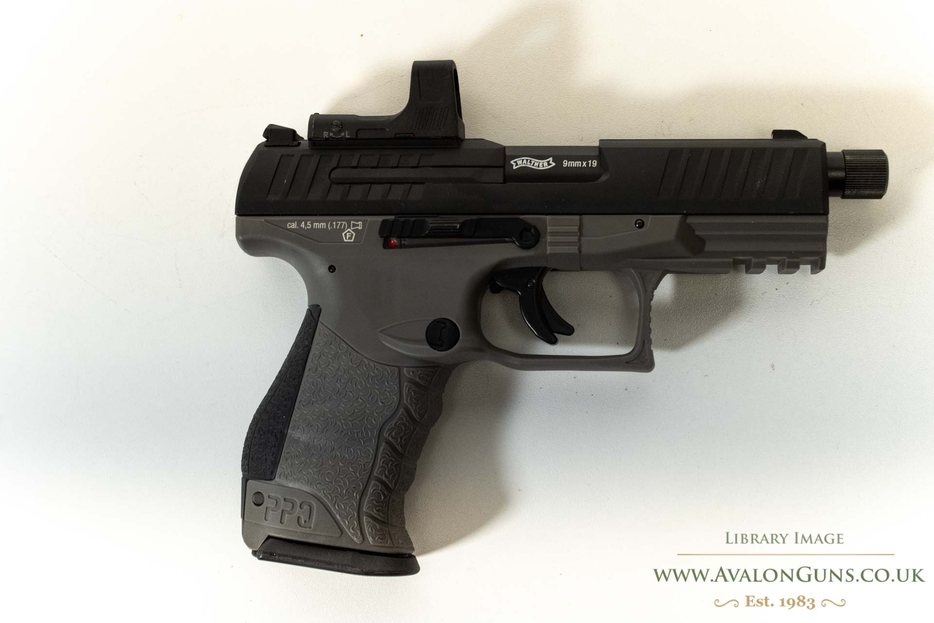 WALTHER .177 PPQ M2 Q4 TAC COMBO