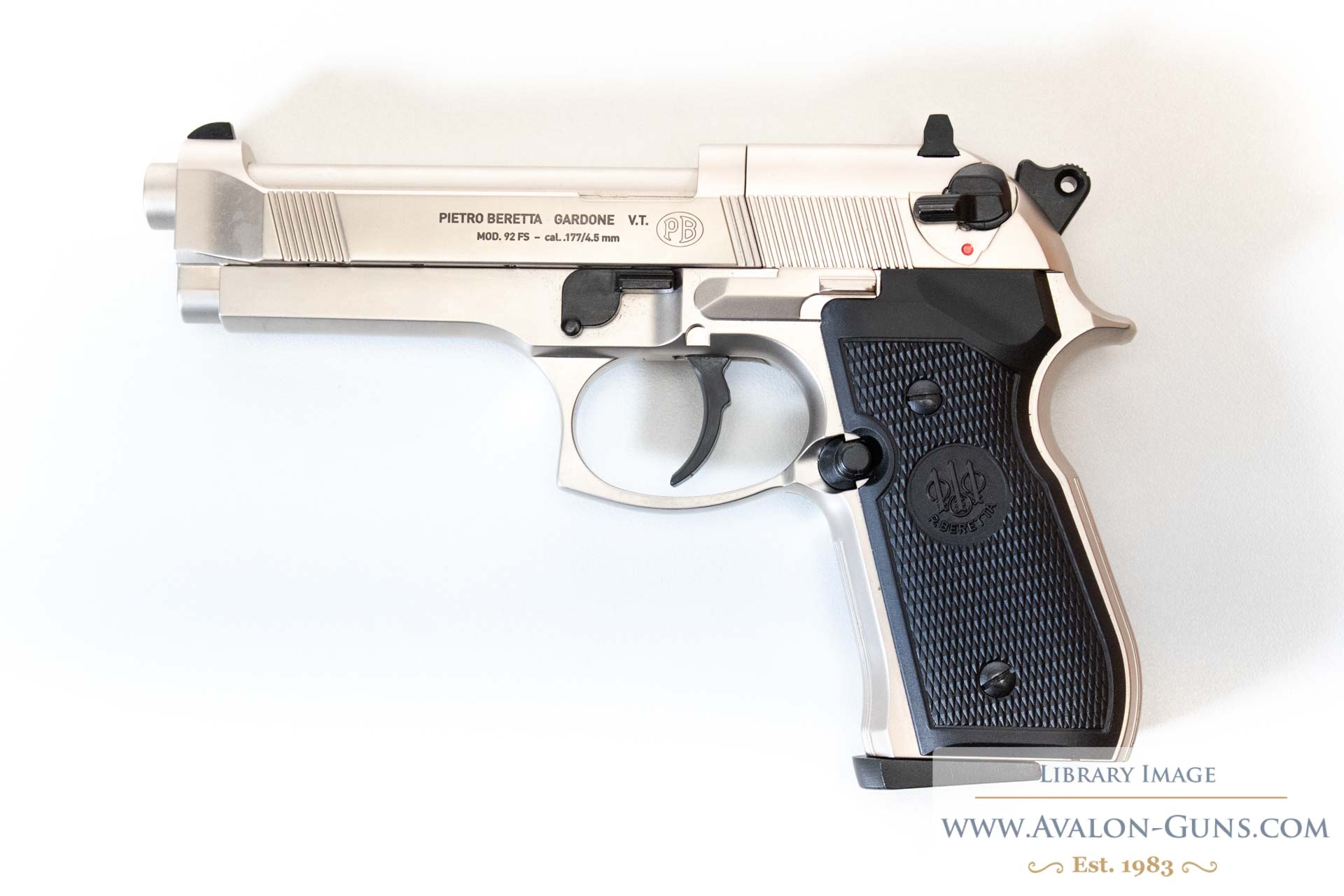 UMAREX .177 BERETTA M92 FS NICKEL