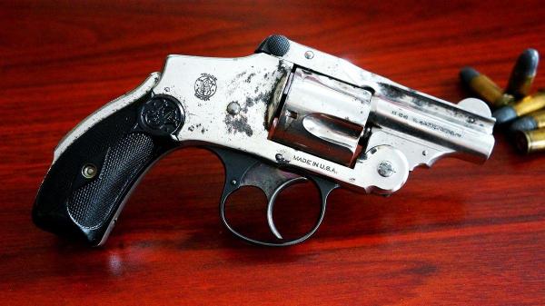 SMITH & WESSON .38 Safety Hammerless Fifth Model
