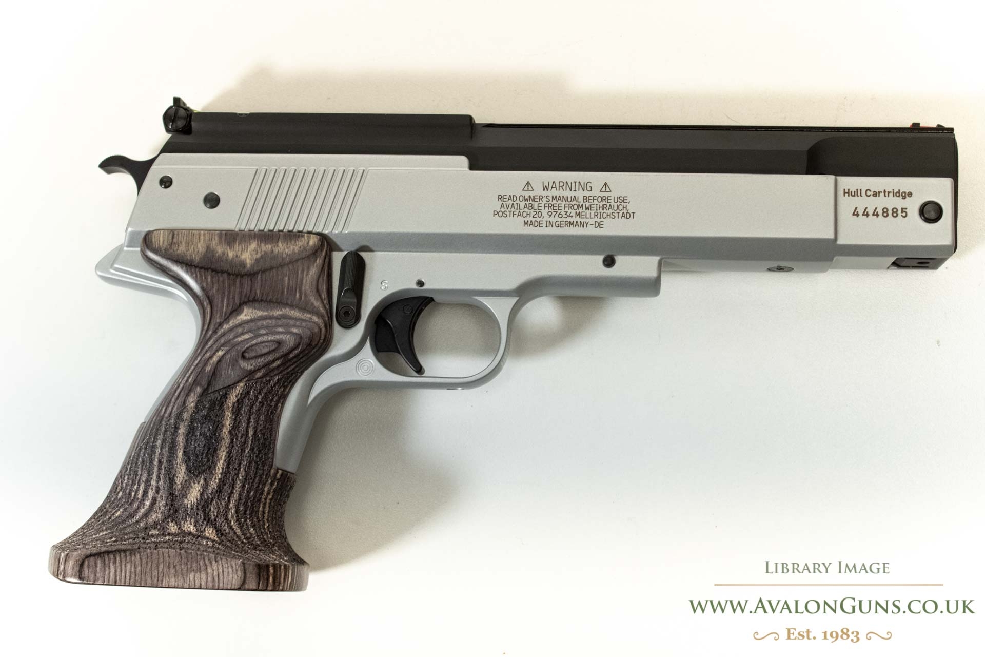 WEIHRAUCH .22 HW45 SILVER STAR