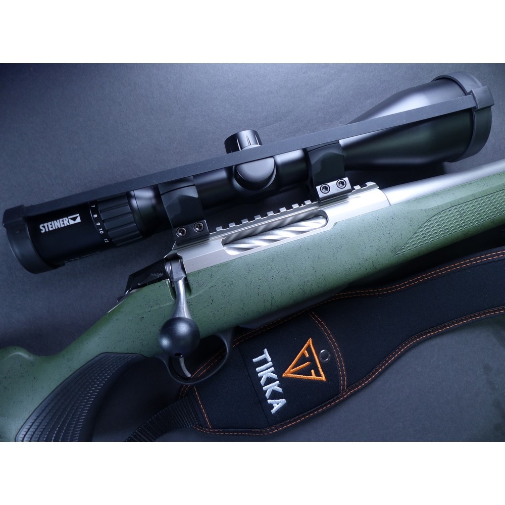 TIKKA 6.5mm Creedmoor T3X LITE GREEN BLACK ADJUSTABLE PACKAGE