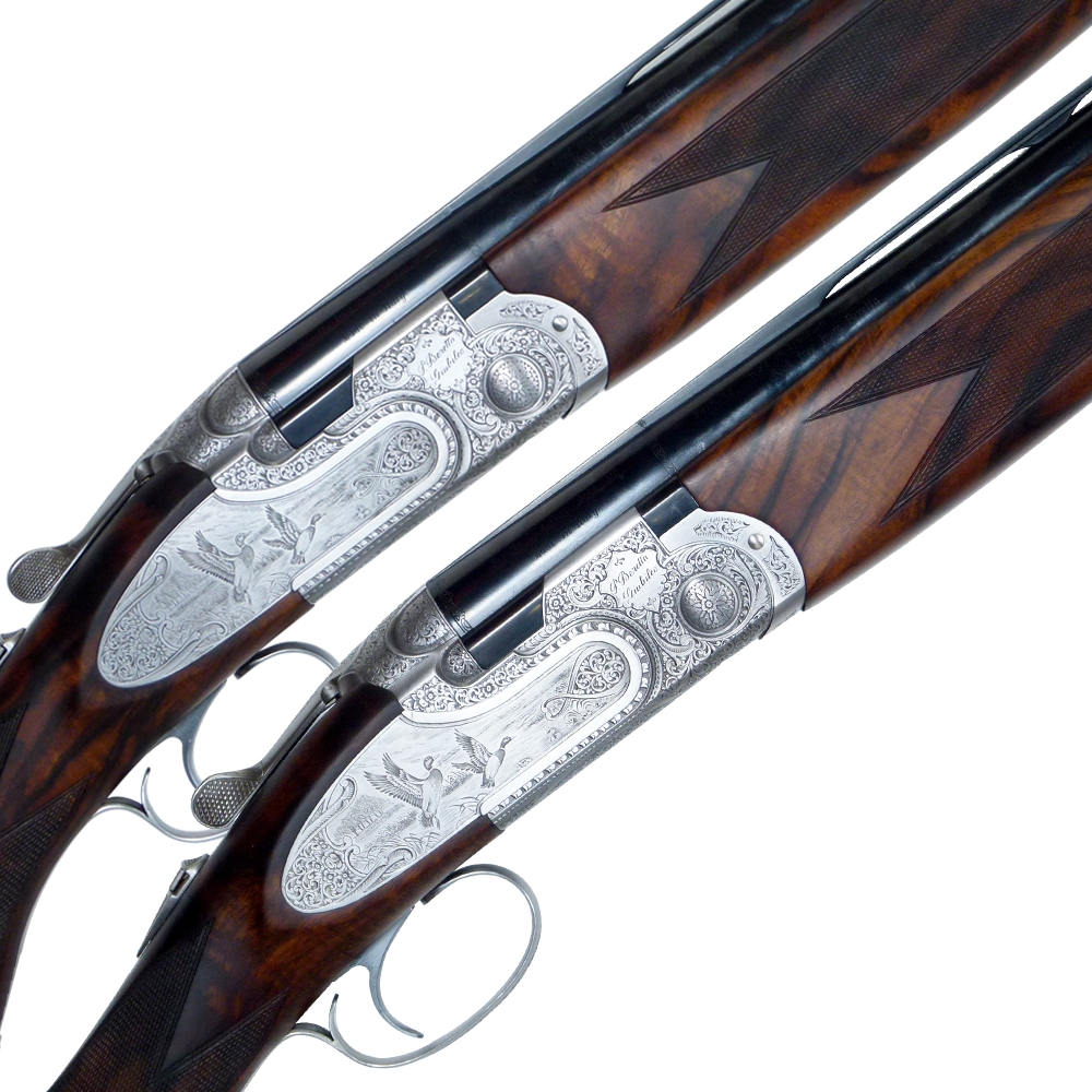 BERETTA 12 Gauge JUBILEE GAME SCENE PAIR