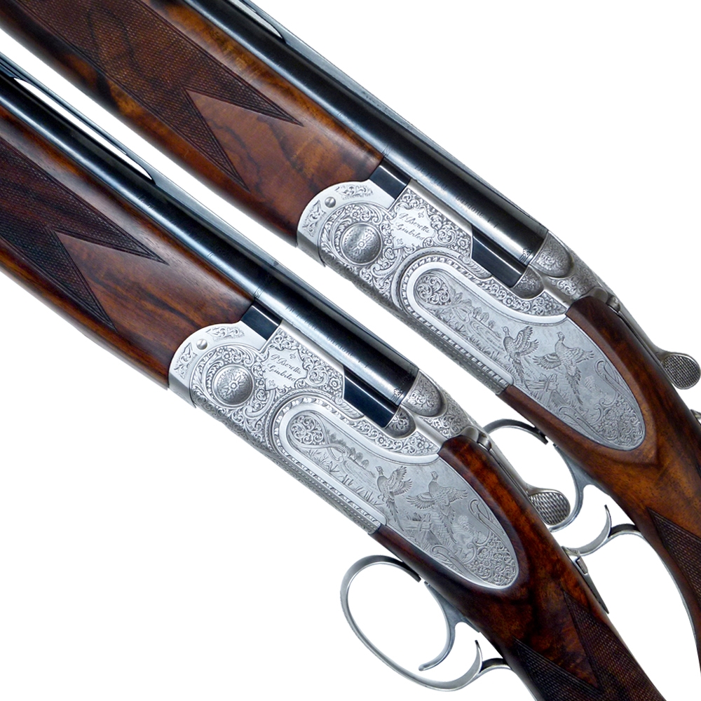 BERETTA 12 Gauge JUBILEE GAME SCENE PAIR