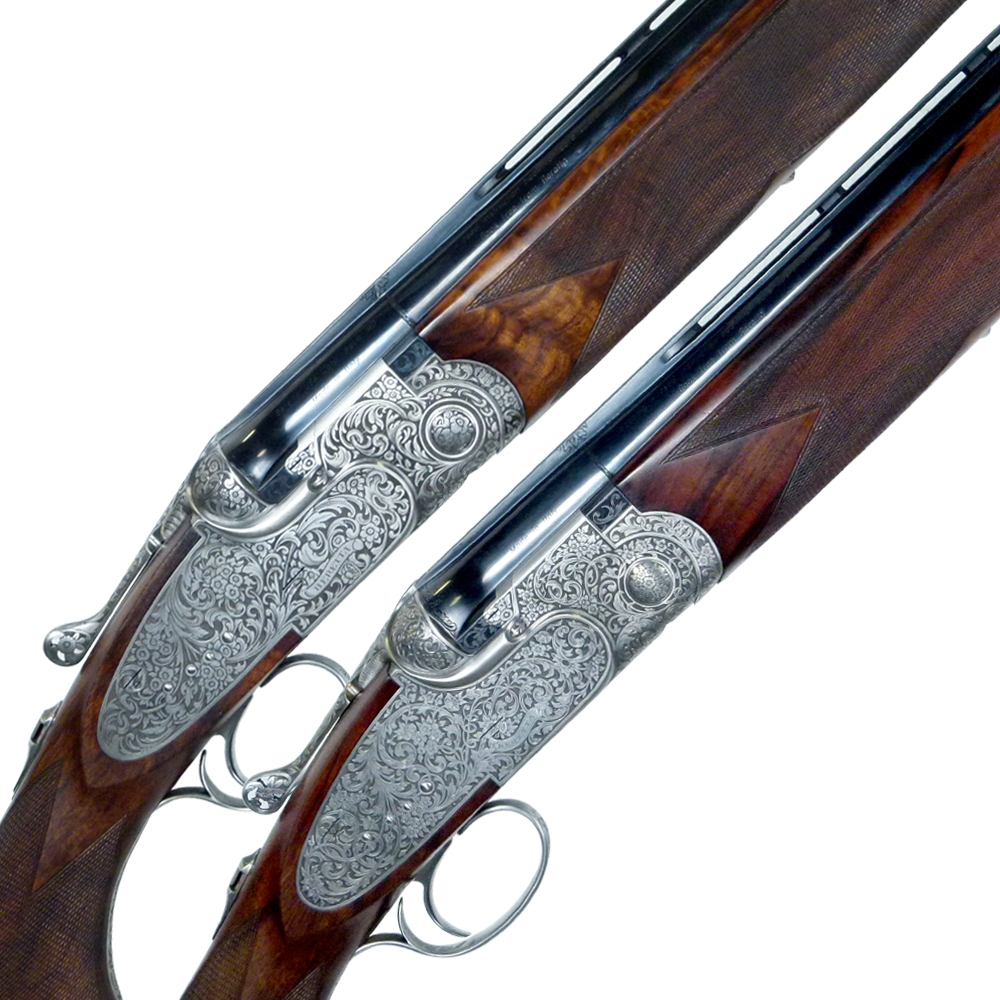 BERETTA 12 Gauge SO6 EELL FACTORY PAIR 3S1 ENGRAVED