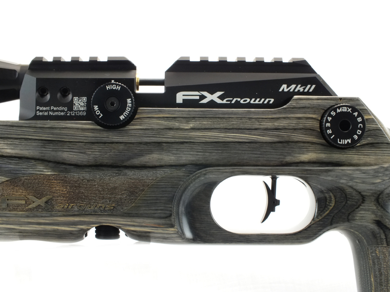 FX .22 CROWN MKII BLACK PEPPER