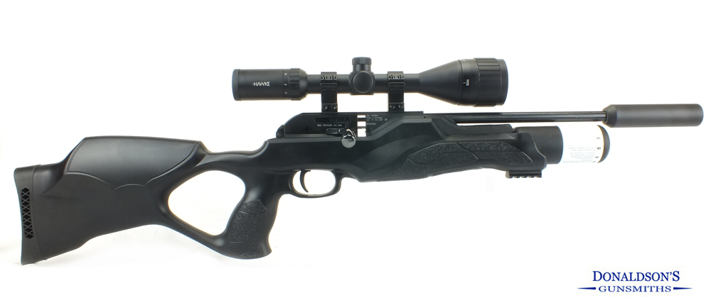 WALTHER .22 ROTEX RM8 HAWKE ILLUMINATED SCOPE PACKAGE DEAL