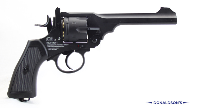 WEBLEY .177 MKVI SERVICE REVOLVER