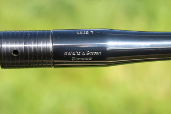 SCHULTZ & LARSEN .243 STANDARD BARREL 1 IN 10, EXCELLENT  COND.