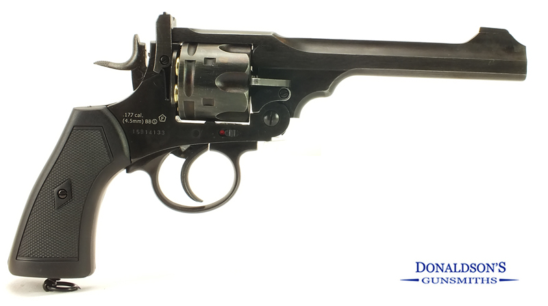 WEBLEY .177 (BB) MARK VI  SERVICE REVOLVER