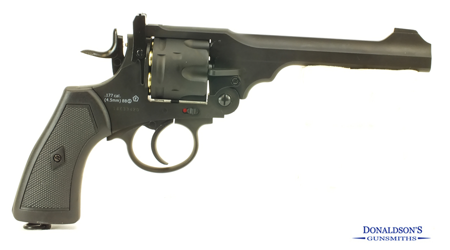 WEBLEY .177 (BB) MARK VI  SERVICE REVOLVER