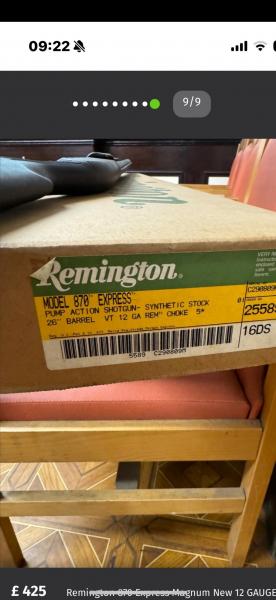 REMINGTON 12 Gauge 870 SUPER MAGNUM