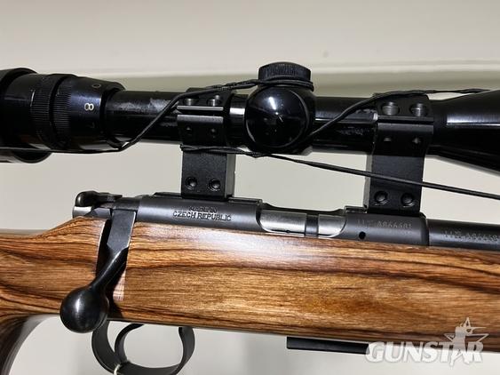 CZ .22 LR 455 THUMBHOLE LAMINATE