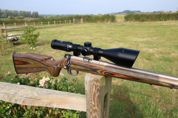 CZ .22 LR 452 STAINLESS LAMINATE OUTFIT, READY TO USE