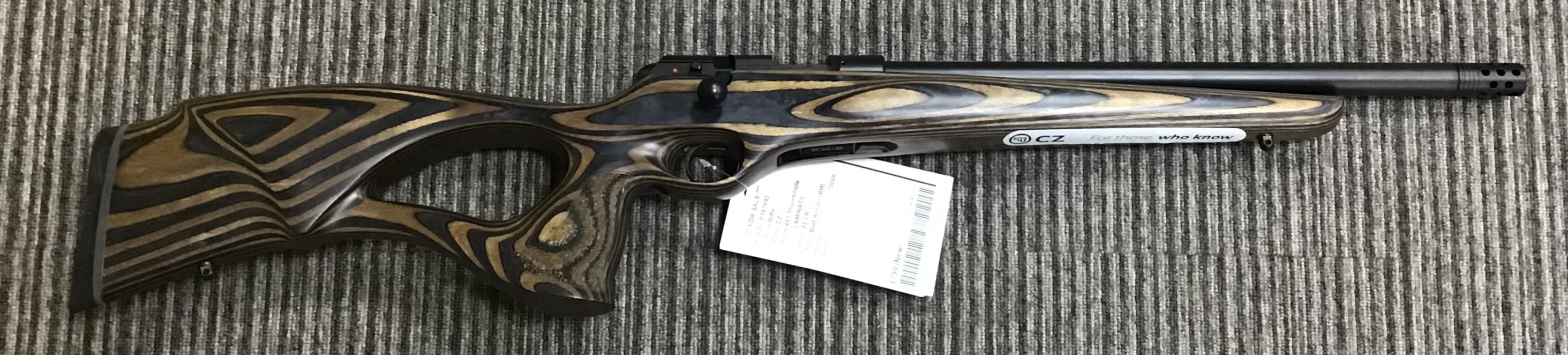 CZ .22 LR 457 THUMBHOLE