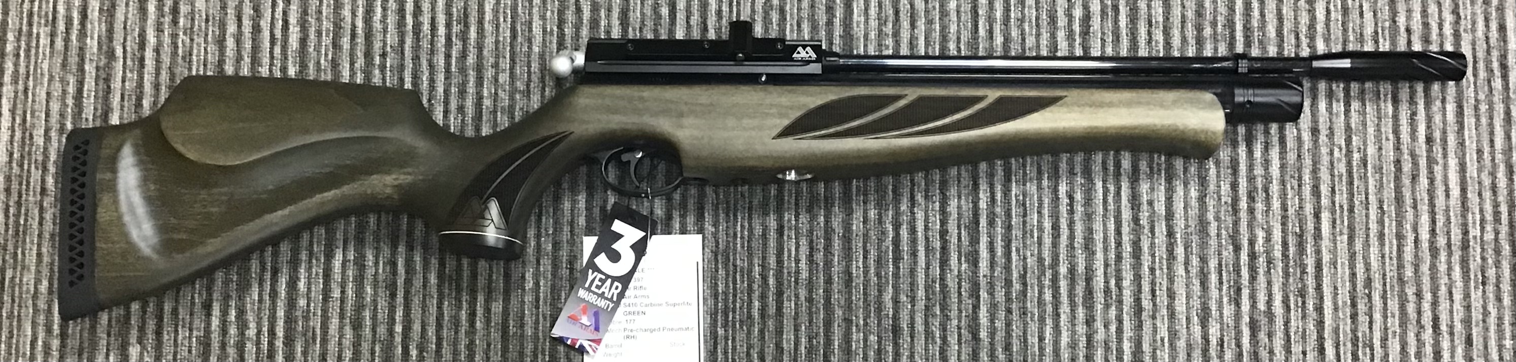 AIR ARMS .177 S410 CARBINE SUPERLITE