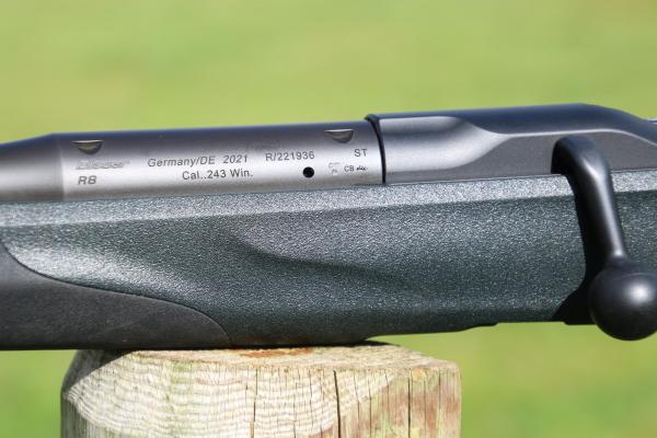 BLASER .243 R8 LEFT-HAND PRO SUCCESS, NEAR-NEW + BRAND NEW BARREL!