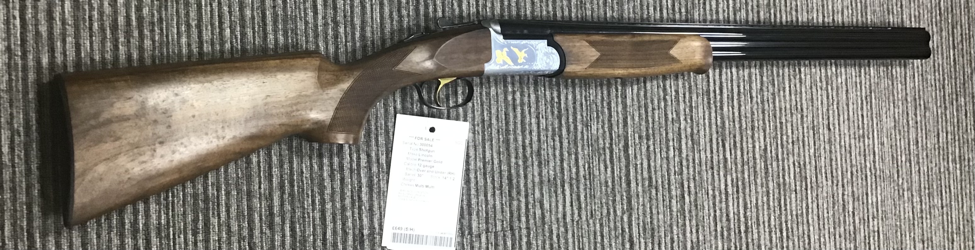 LINCOLN 12 Gauge PREMIER GOLD