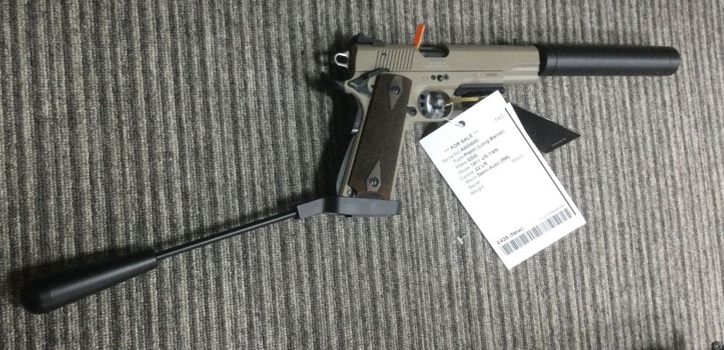 GSG .22 LR 1911 US-TAN