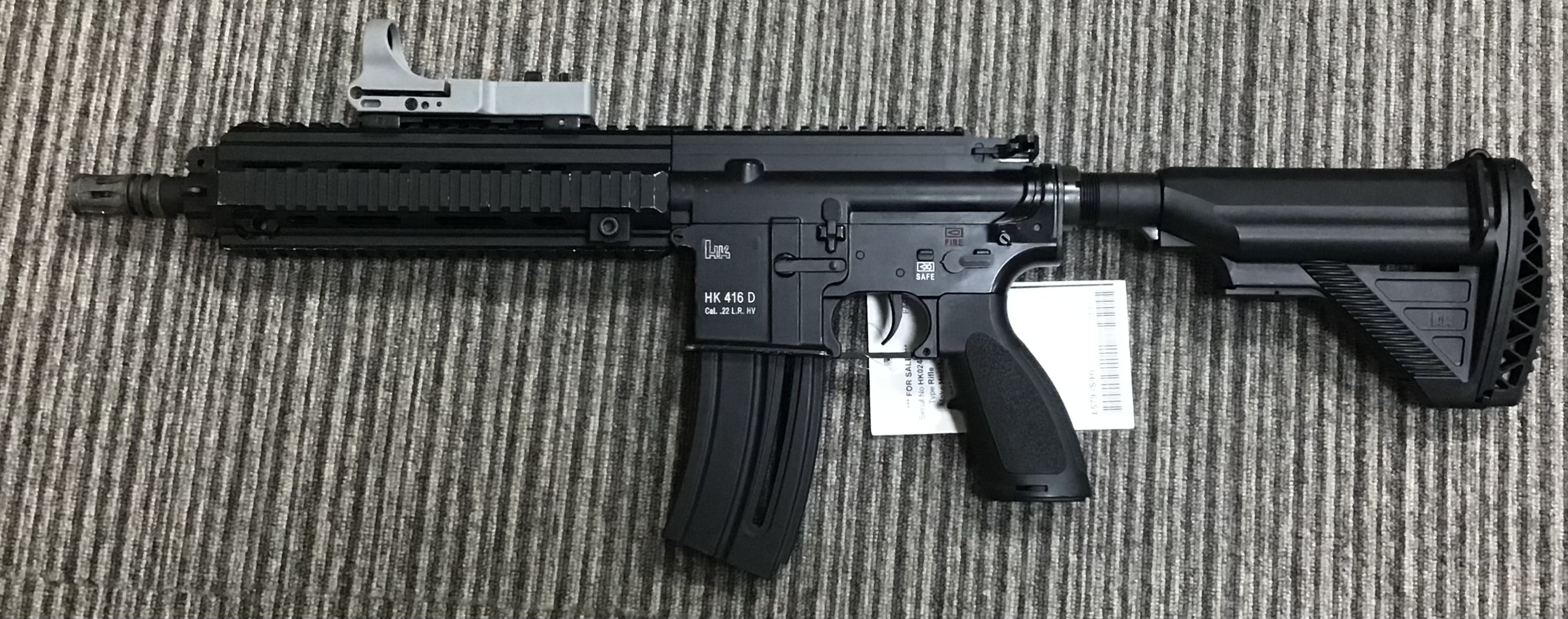 HECKLER & KOCH .22 LR HK416 D10RS