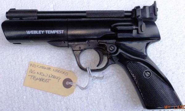 WEBLEY & SCOTT .22 Tempest