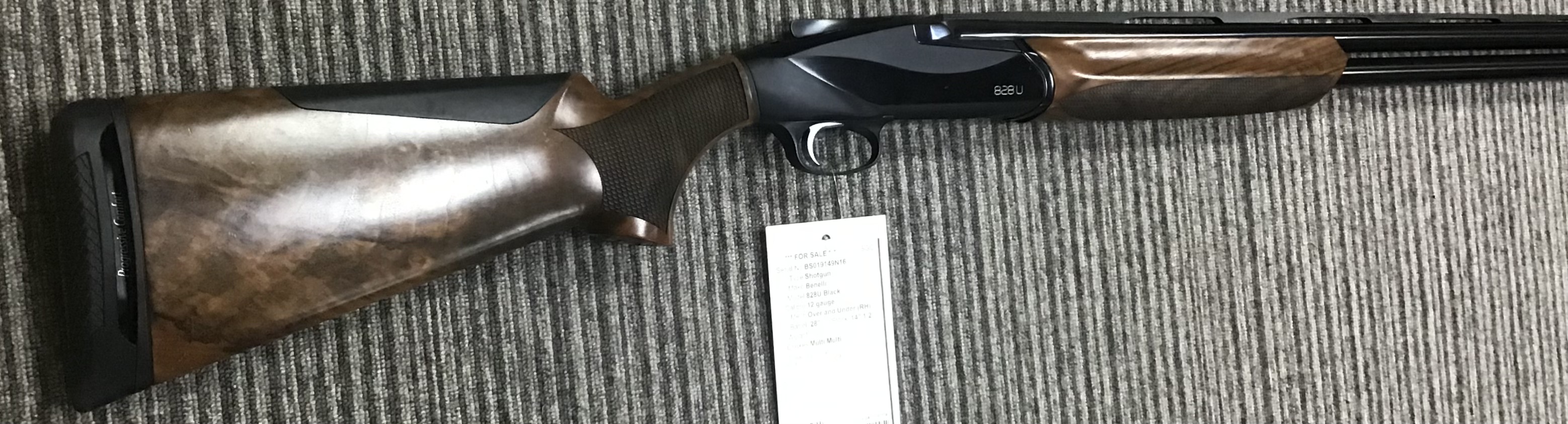 BENELLI 12 Gauge 828U BLACK