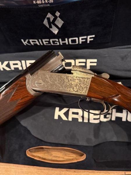 KRIEGHOFF 12 Gauge K80 PARCOURS SOVEREIGN SCROLL