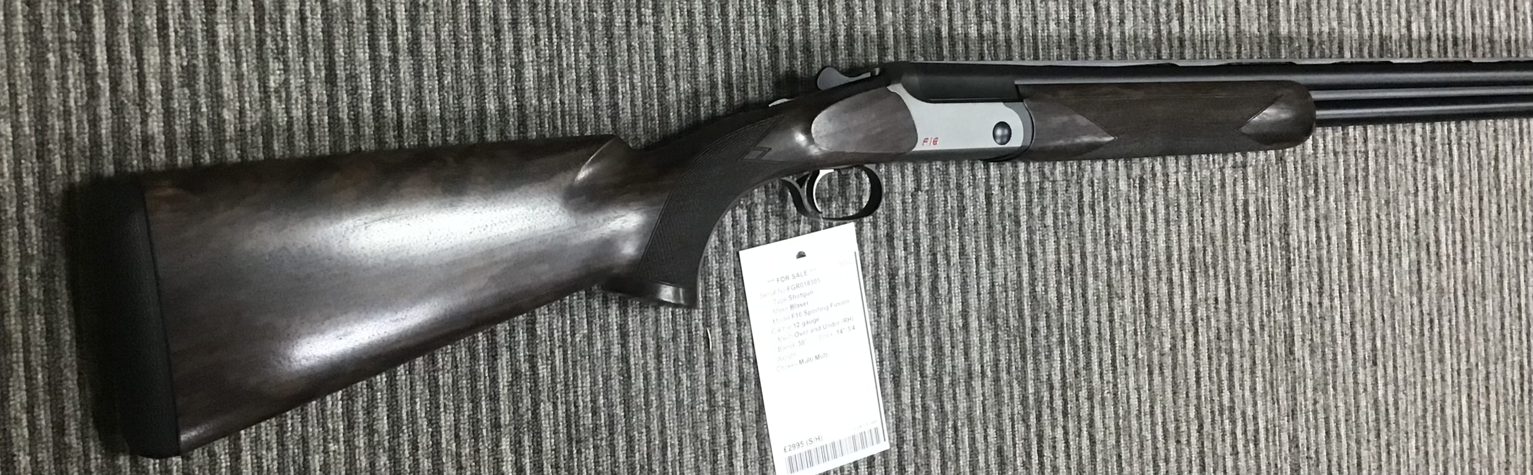 BLASER 12 Gauge F16 Sporting Fusion