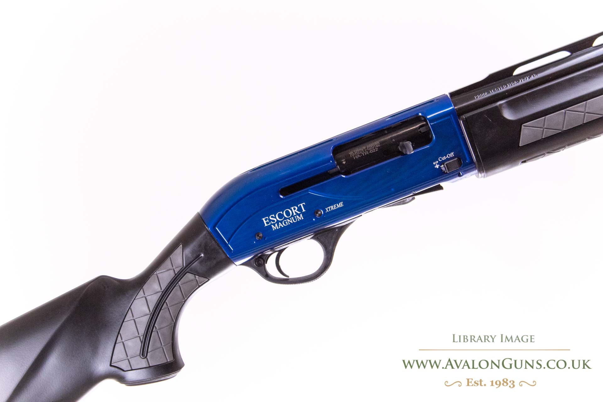 HATSAN ARMS 12 Gauge ESCORT XTREME BLUE ACTION BLACK GREY