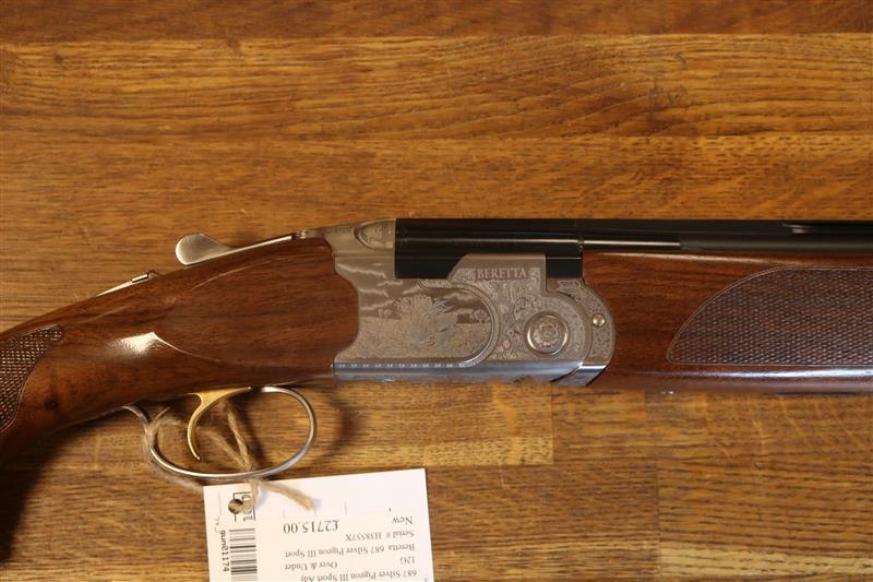 BERETTA 12 Gauge 687 Silver Pigeon III Sport Adj 