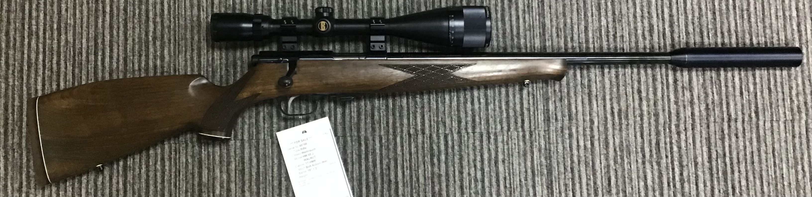 WEIHRAUCH .17 HMR HW60J