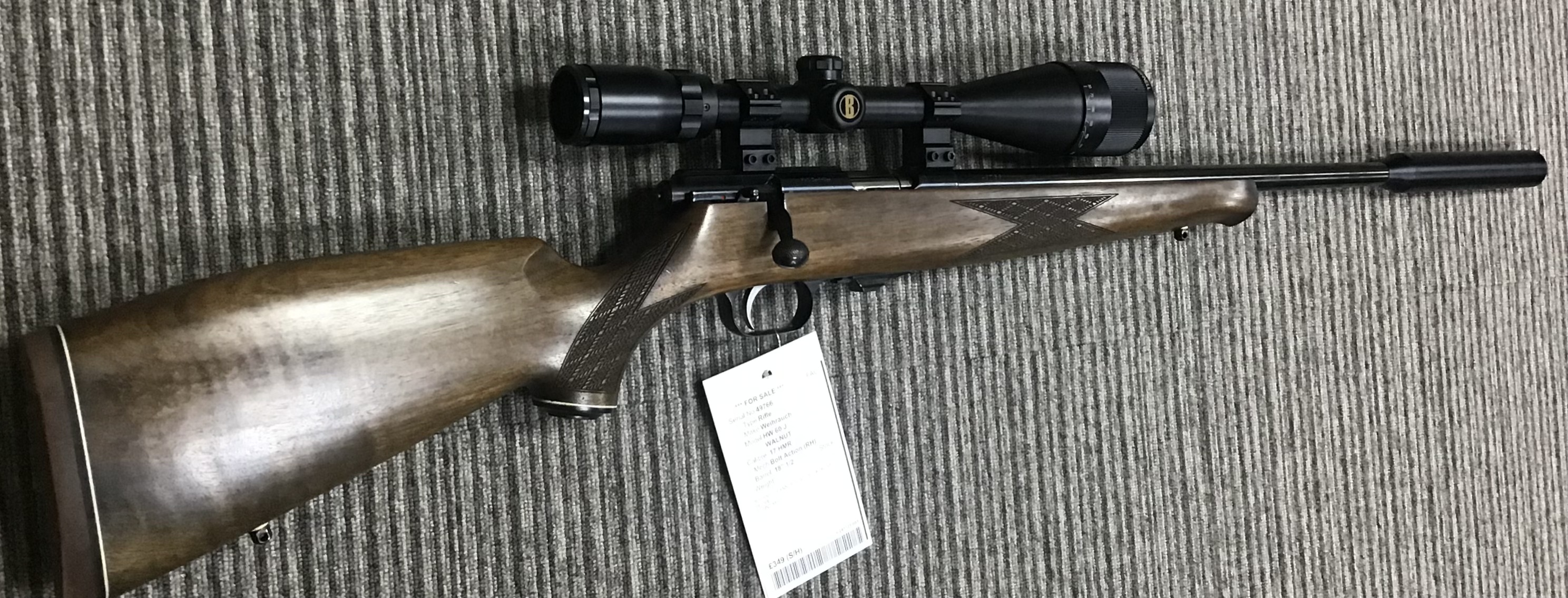 WEIHRAUCH .17 HMR HW60J