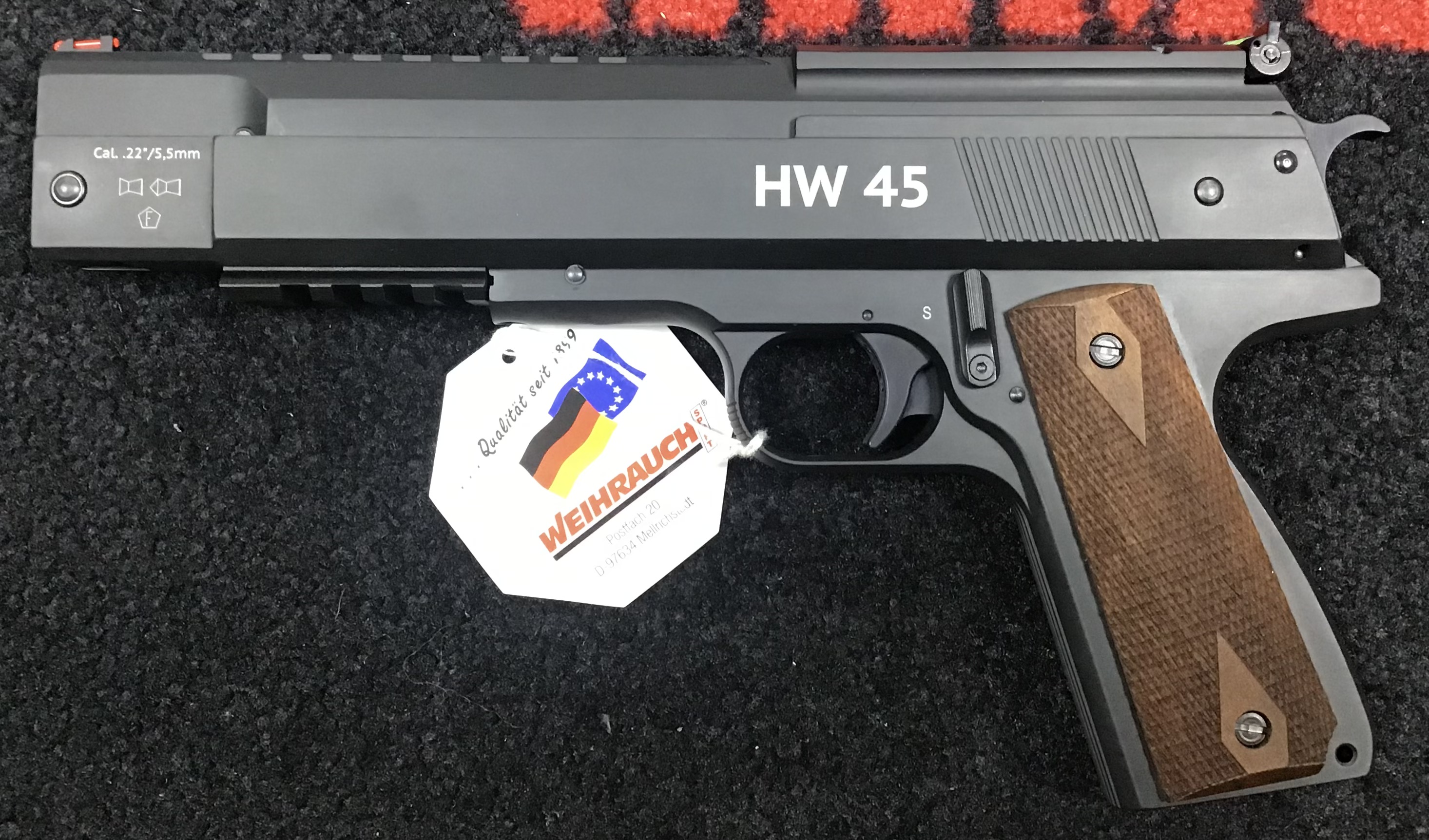 WEIHRAUCH .22 HW 45