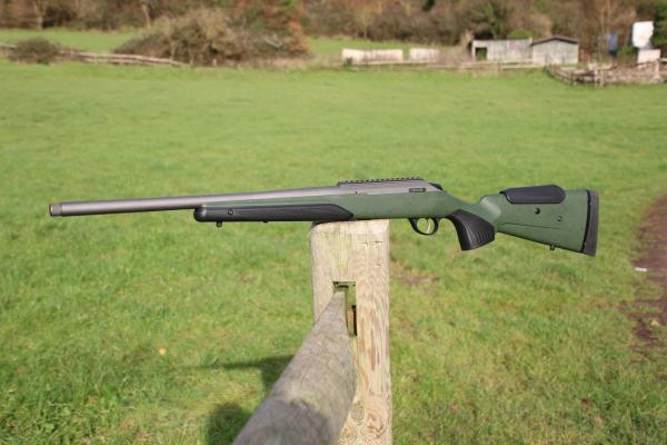 TIKKA .22-250 Remington T3x SUPERVARMINT CERAKOTE, AS NEW