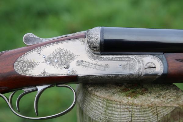 SOMERTON GUNS 12 Gauge EXCELLENT SIDELOCK EJECTOR,  SUPERB COND