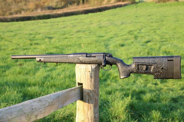 BERGARA .22 LR LEFT HAND B14R CARBON, SUPERB!