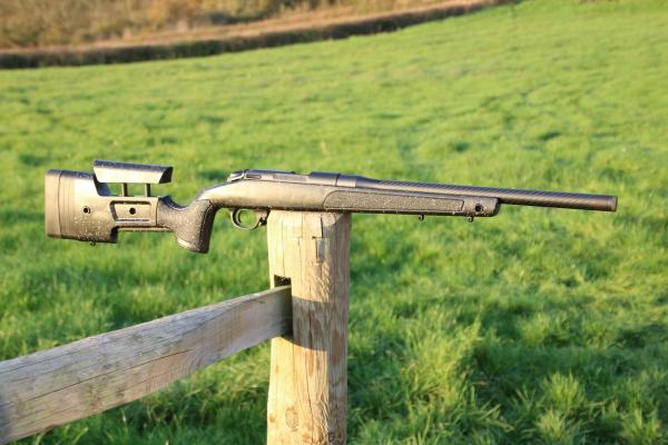 BERGARA .22 LR LEFT HAND B14R CARBON, SUPERB!