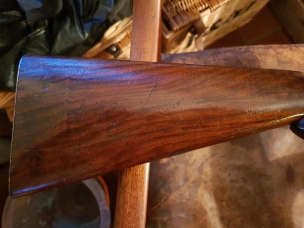 HOLLAND & HOLLAND .222 Rebored rook rifle