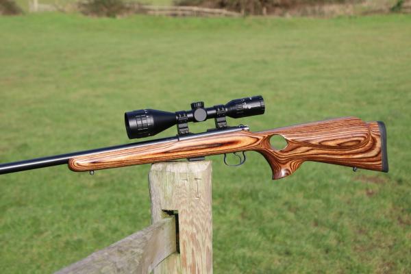 CZ .22 LR 455 VARMINT LAMINATE THUMBHOLE