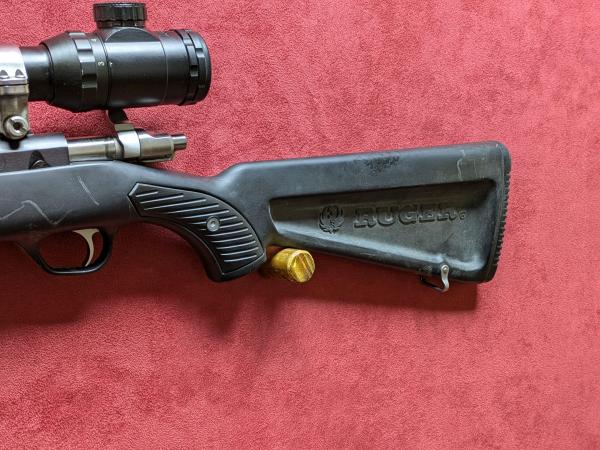 RUGER .17 HMR M77 STAINLESS SYNTHETIC