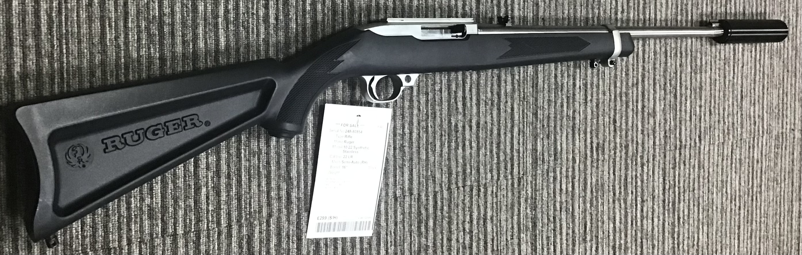 RUGER .22 LR 10 22 CUSTOM