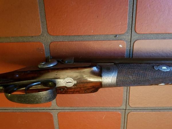 JAMES PURDEY 12 Gauge bar in wood 