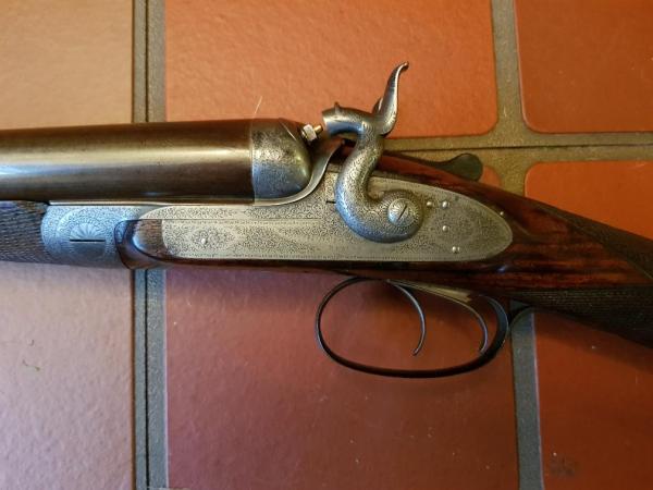 JAMES PURDEY 12 Gauge bar in wood 