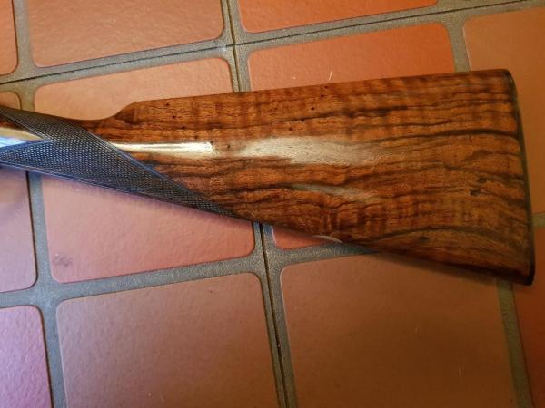 JAMES PURDEY 12 Gauge bar in wood 