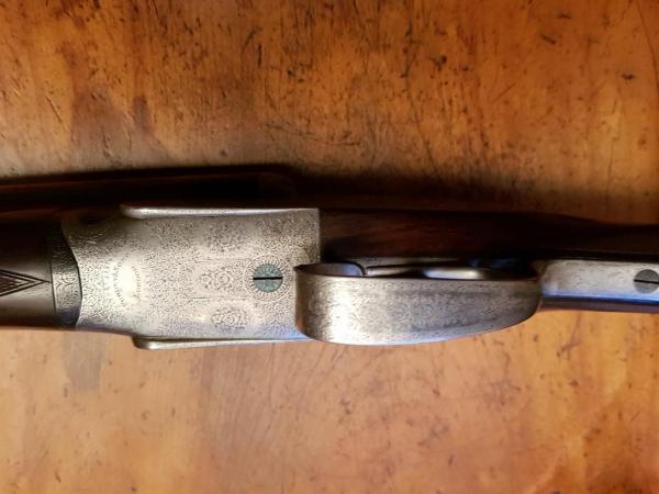 JAMES PURDEY 12 Gauge bar in wood 