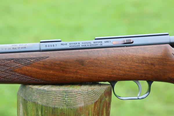 WEIHRAUCH .17 HMR 17 HMR HW60J, SUPERB COND