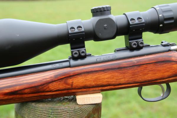 CZ .22 LR 455 THUMBHOLE OUTFIT, READY TO USE