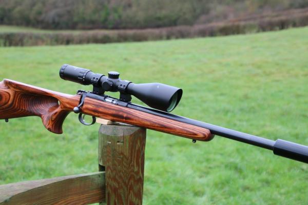 CZ .22 LR 455 THUMBHOLE OUTFIT, READY TO USE