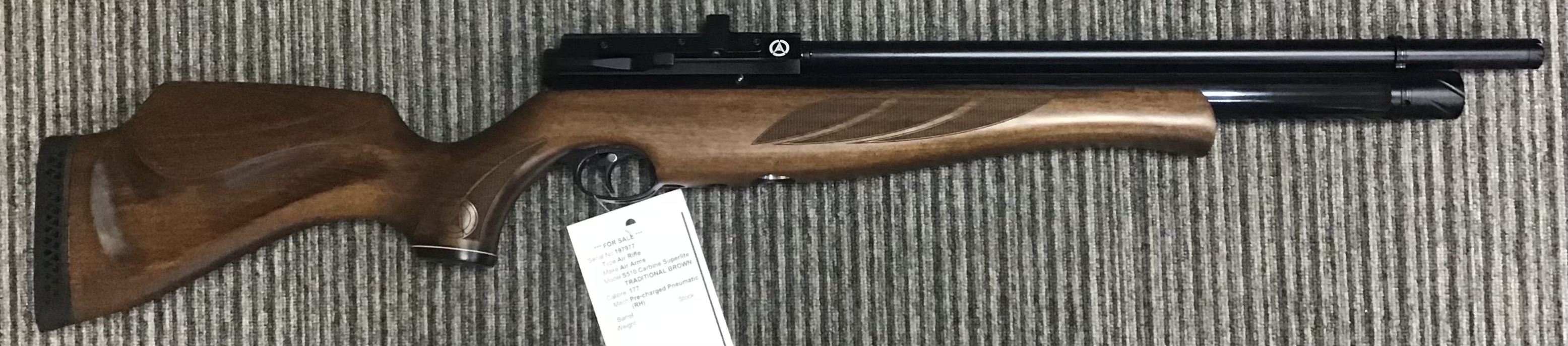 AIR ARMS .177 S510 CARBINE SUPERLITE